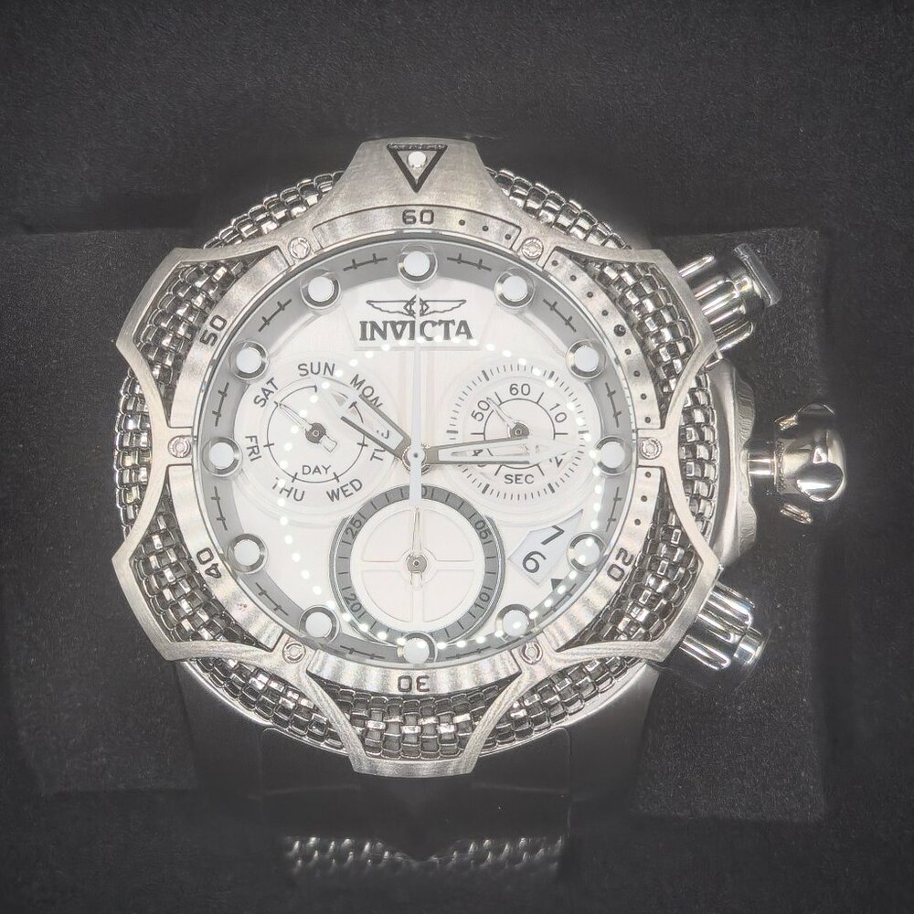 Invicta Venom Swiss Ronda Z60 FE Caliber Men's Watch - 52.5mm, Steel (32902)